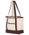 Embroidered Deluxe Cotton Canvas Tote Bag