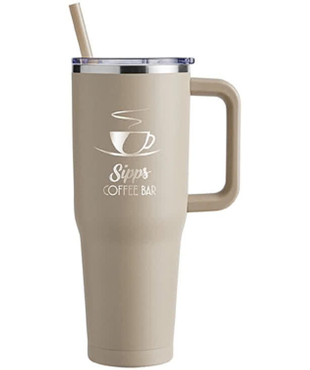 40 oz Vacuum Insulated Stainless Steel Travel Tumbler
