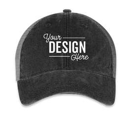 Legacy Dashboard Trucker Hat - Color: Black / Grey