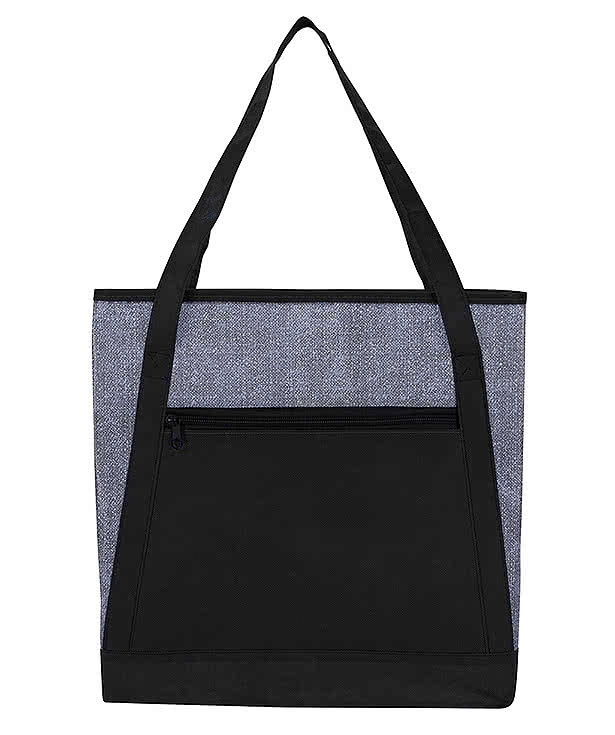 Heathered Recycled Non-Woven Tote Bag