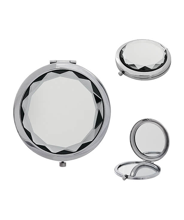 Jeweled Compact Mirror