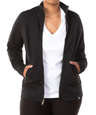 American Giant Women's USA-Made Cadet Collar Full Zip Sweatshirt