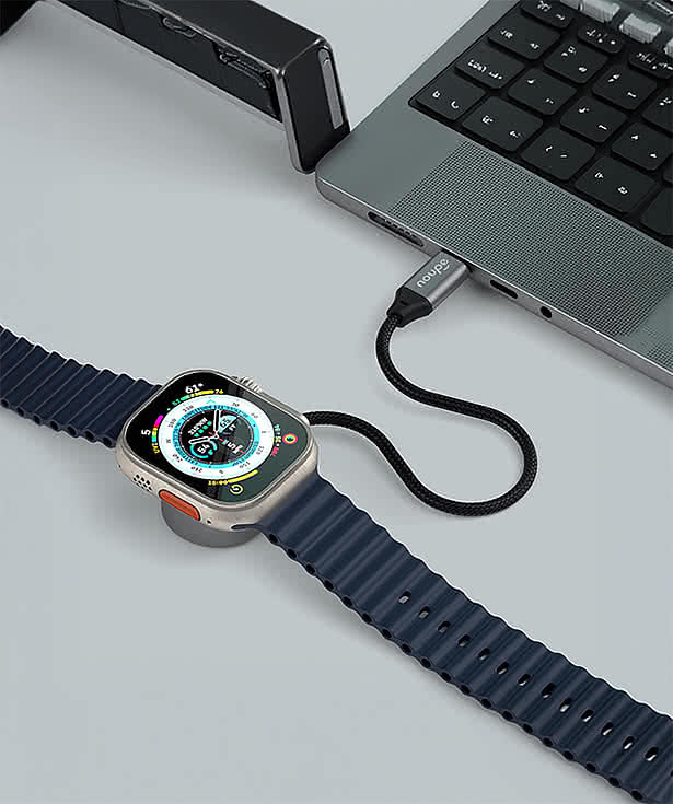 Satechi USB-C Magnetic Fast-Charging Cable For Apple Watch