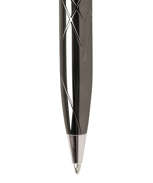 Laser Engraved Guillox 9 Metal Ballpoint Pen (black ink)