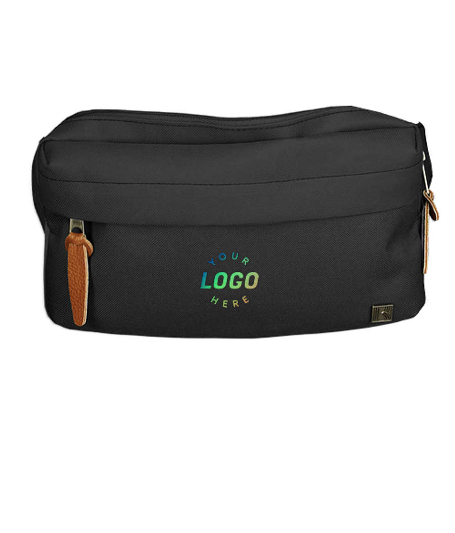 Full Color Kapston Jaxon Fanny Pack in Black