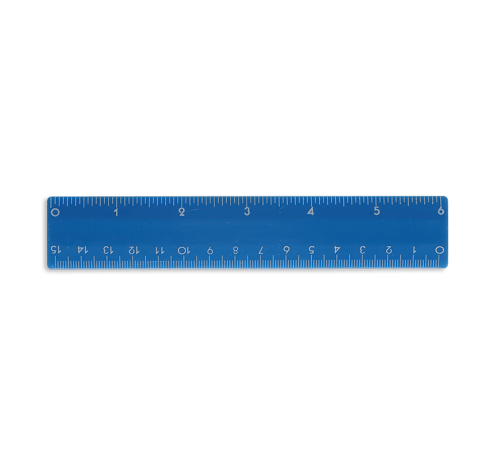 6" Plastic Ruler-default