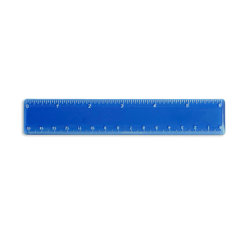 6" Plastic Ruler-default
