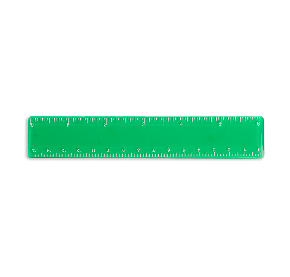 6" Plastic Ruler-default