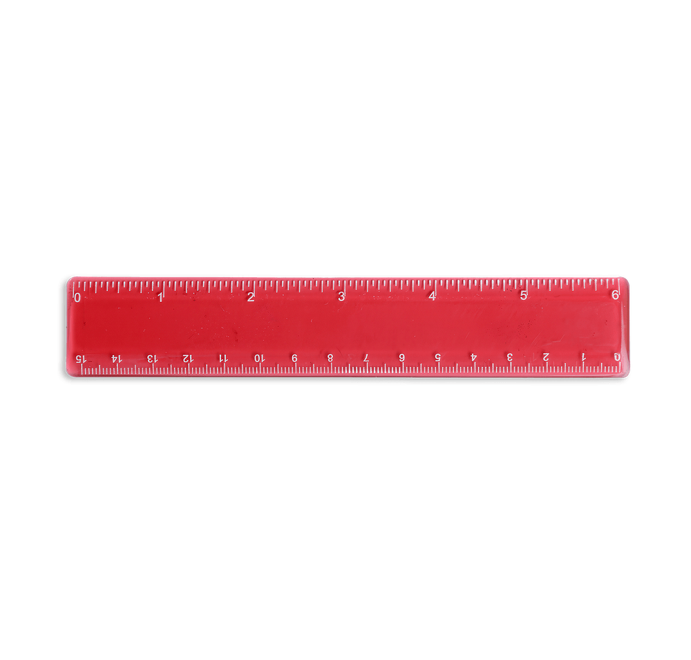 6" Plastic Ruler-default