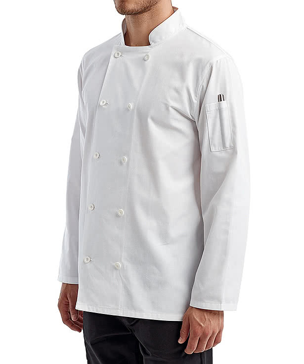 Artisan Collection Sustainable Long Sleeve Chef's Jacket - Printed