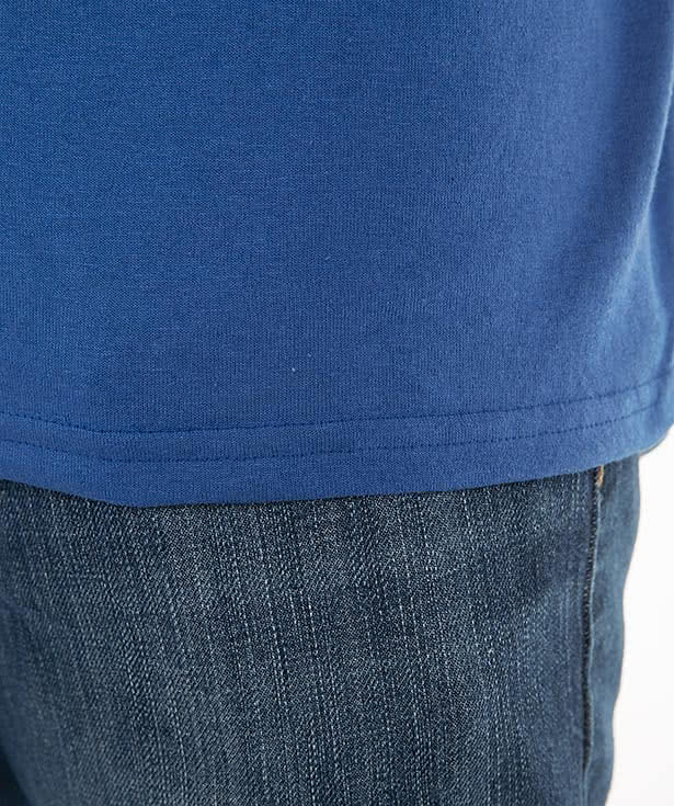 Augusta 2-Button Baseball Henley