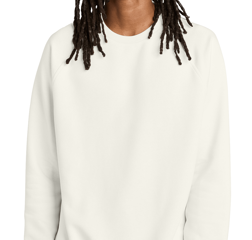 Allmade Organic Jersey Blend Fleece Crewneck Sweatshirt-default
