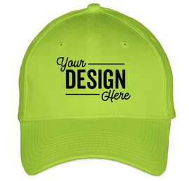 New Era 39THIRTY Stretch Fit Cotton Hat - Color: Cyber Green