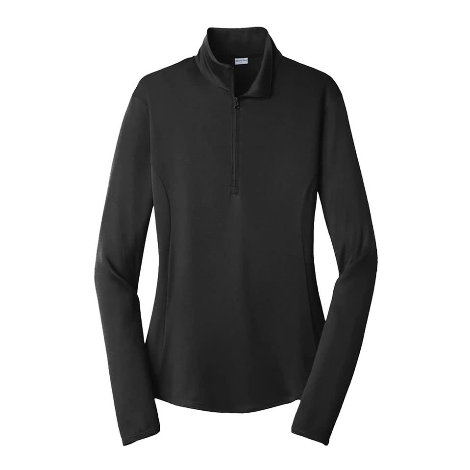 Blue Generation Women's BLU-X-DRI Quarter Zip Performance Pullover