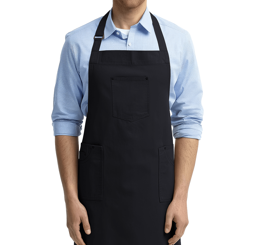 Artisan Collection Chino Full Length Three-Pocket Apron-default