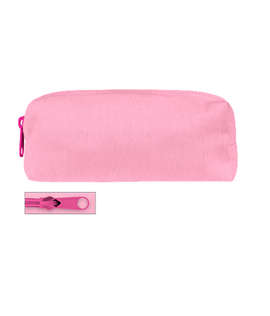 Small Canvas Pencil Case - Color: Tickled Pink / Drama Queen