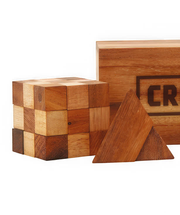 Laser Engraved Sidewinder Wood Puzzle Set