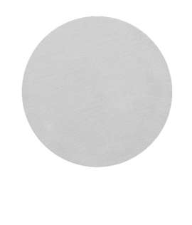Embossed 1.5 in. Circle Roll Labels (500 per roll) - Color: Silver
