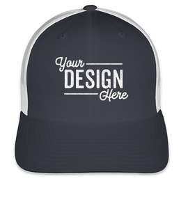 Yupoong Retro Trucker Hat - Color: Navy / White