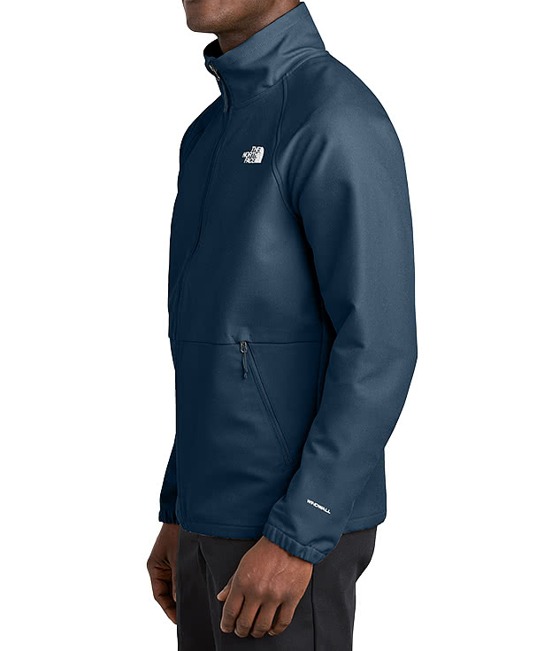 Custom The North Face Barr Lake Recycled Soft Shell Jacket