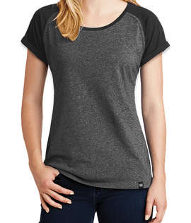 New Era Women's Heritage Blend Short Sleeve Raglan T-shirt