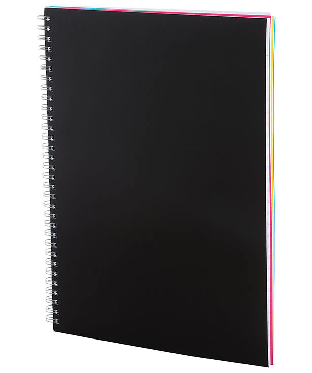 Remark Large Soft Cover 5-Subject Spiral Notebook