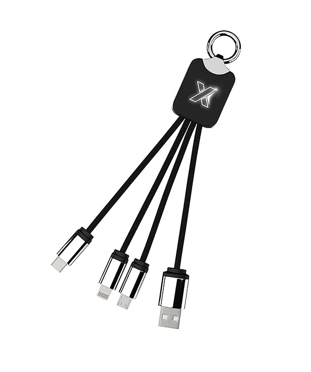 Laser Engraved SCX Innovative Design Eco Quatro Light Cable