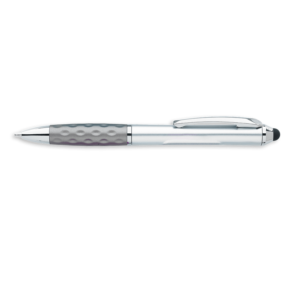 Tev Silver Stylus Pen (black ink)-default