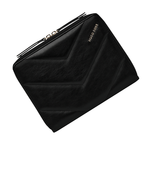 Hugo Boss Triga A5 Conference Padfolio in Black