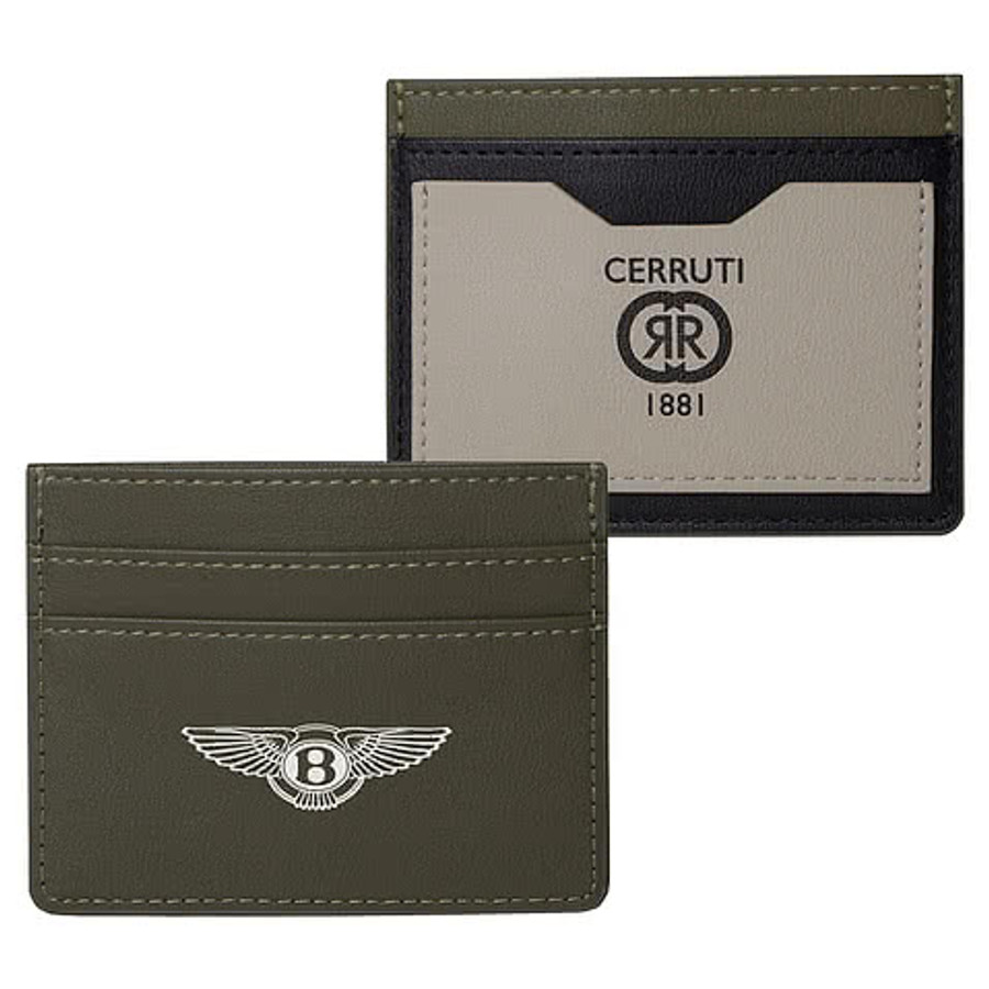 Cerruti 1881 Brick Card Holder in Brown