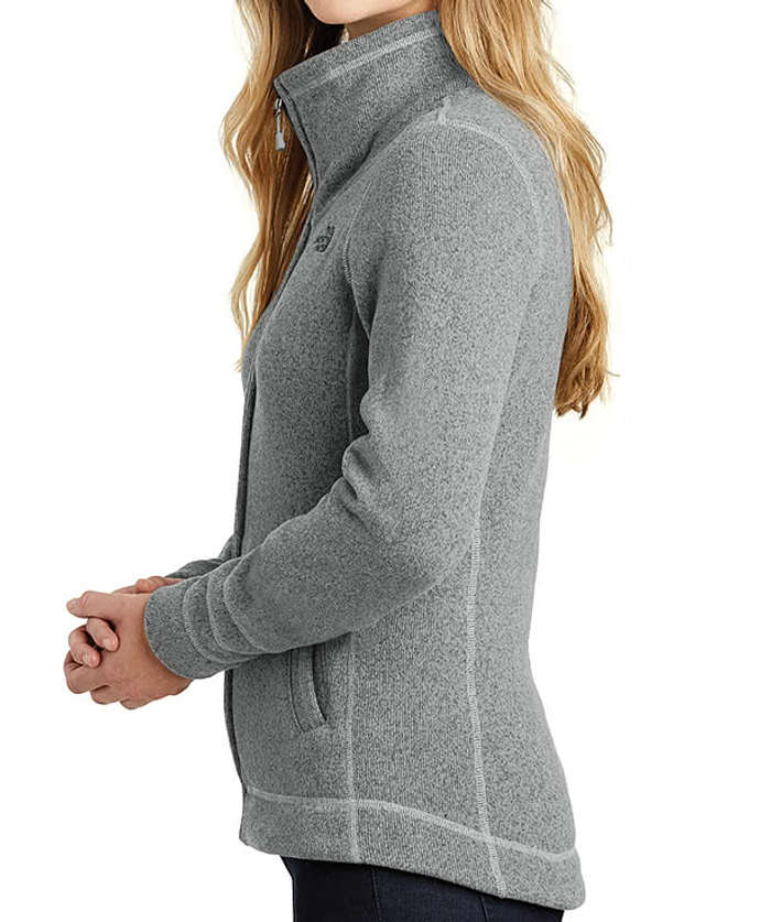 Custom The North Face Women's Sweater Fleece Jacket - Design