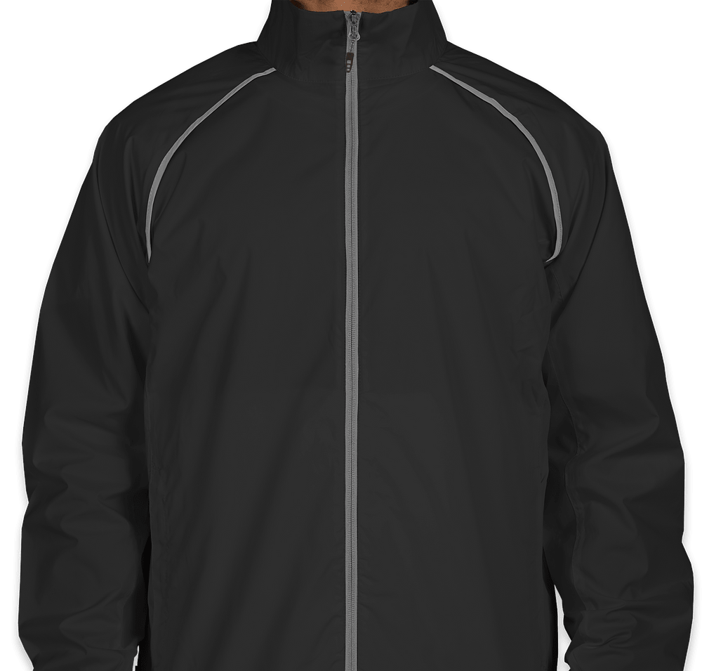 Elevate Egmont Packable Contrast Zipper Windbreaker-default