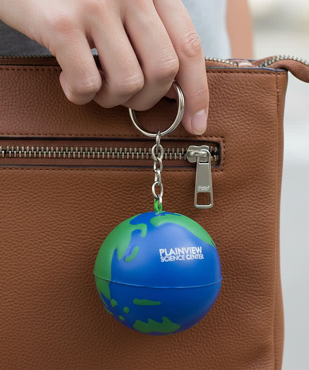 Earth Stress Reliever Keychain