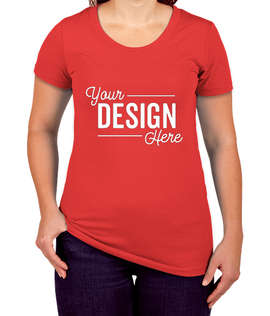 Canada - Bella + Canvas Women's Slim Fit Tri-Blend T-shirt - Color: Red Tri-Blend