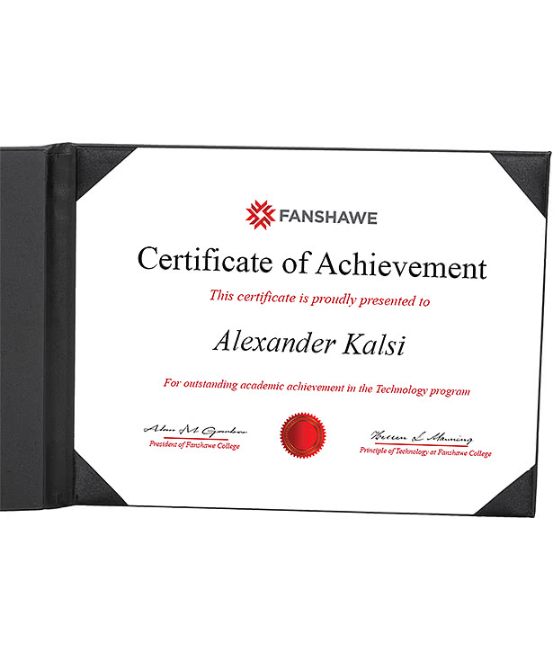 Leicester Certificate Holder