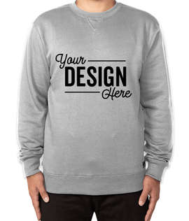Nautica Anchor Crewneck Sweatshirt - Color: Oxford Heather