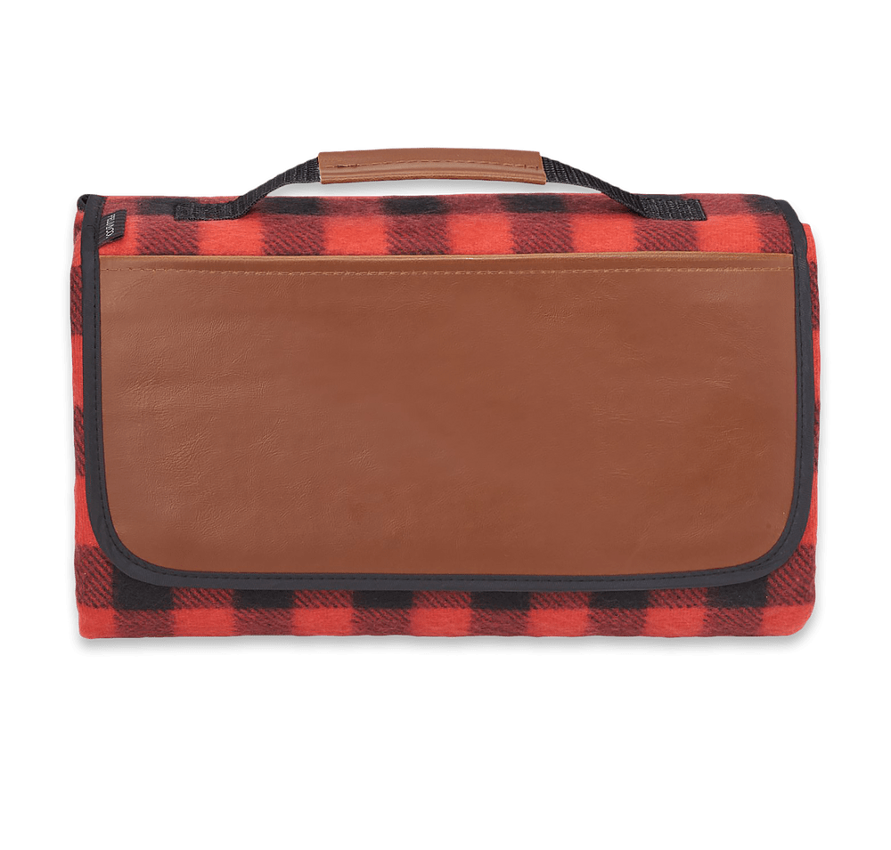 Debossed Field & Co. Buffalo Check Picnic Blanket-default