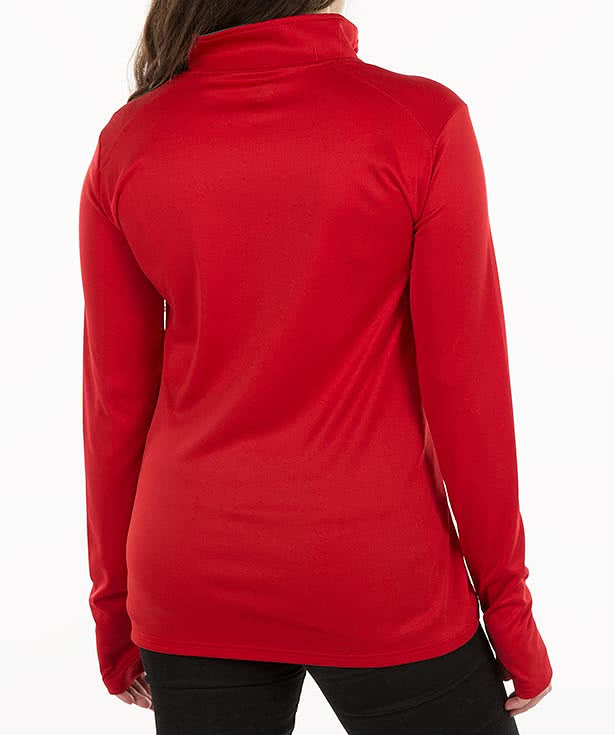 Badger Women's Contrast Quarter Zip Performance Shirt