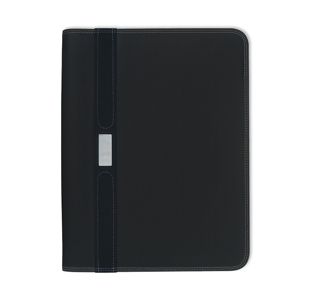 Contemporary Zippered Padfolio-default