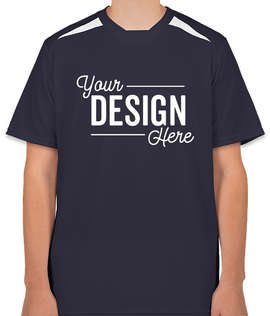 High Five Contrast Performance Jersey - Color: Navy / White