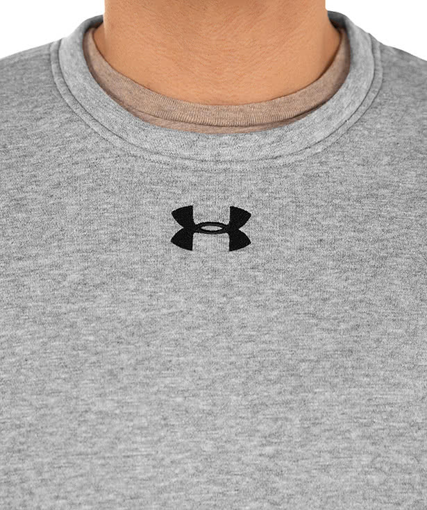 Under armour rival clearance solid fitted crew