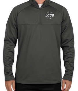 Nike Therma-FIT Color Block Half Zip Fleece - Color: Anthracite/ Anthracite