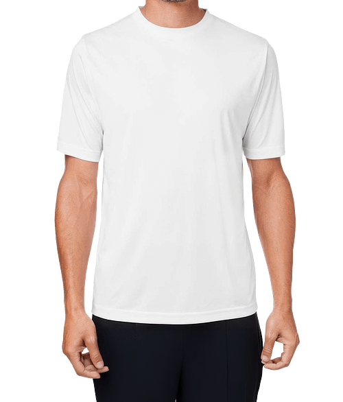 Core 365 Capital UPF 50+ Performance Shirt in White