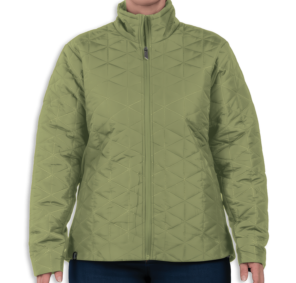 Holloway Women's Repreve Recycled Quilted Insulated Jacket-default