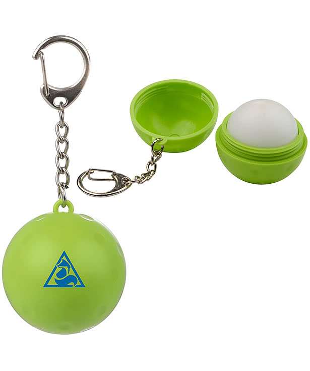Pickleball SPF 15 Lip Balm Keychain