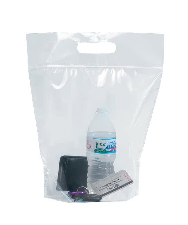 Full Color Zip-Close Plastic Handle Bag