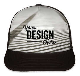 Port Authority Photo Real Snapback Trucker Hat - Color: City Street