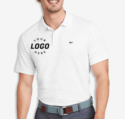 Vineyard Vines Edgartown Logo Pique Polo-default