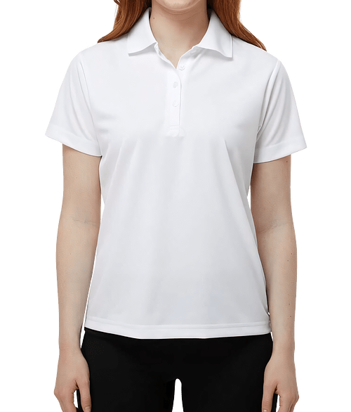 Paragon Women's Sebring UPF 30+ Performance Polo in White