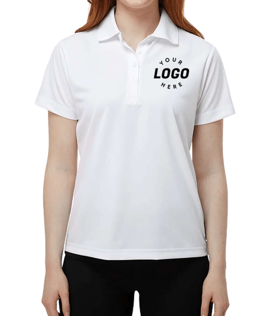 Paragon Women's Sebring UPF 30+ Performance Polo in White